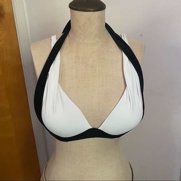 Black & White Push-up Bikini set - Picture 3 of 5